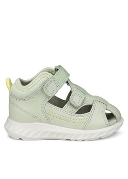 ECCO Sandały 72514160141 Zielony ze sklepu MODIVO w kategorii Sandały dziecięce - zdjęcie 182601371