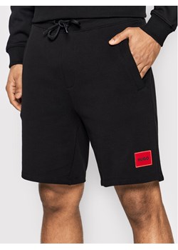 Hugo Szorty sportowe Diz222 50466196 Czarny Regular Fit ze sklepu MODIVO w kategorii Spodenki męskie - zdjęcie 182601412