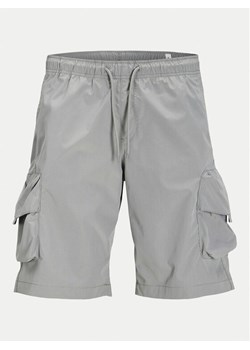 Jack&Jones Szorty materiałowe Cole 12269386 Szary Cargo Fit ze sklepu MODIVO w kategorii Spodenki męskie - zdjęcie 182601454