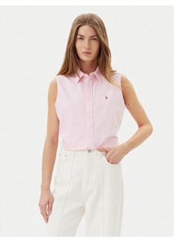 Polo Ralph Lauren Koszula 211968896003 Różowy Classic Fit ze sklepu MODIVO w kategorii Koszule damskie - zdjęcie 182601474