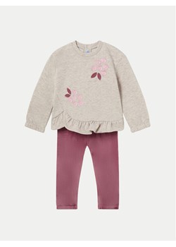 Mayoral Komplet bluzka i legginsy 2706 Bordowy Regular Fit ze sklepu MODIVO w kategorii Komplety niemowlęce - zdjęcie 182601542