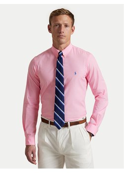 Polo Ralph Lauren Koszula 710929348003 Różowy Slim Fit ze sklepu MODIVO w kategorii Koszule męskie - zdjęcie 182601581