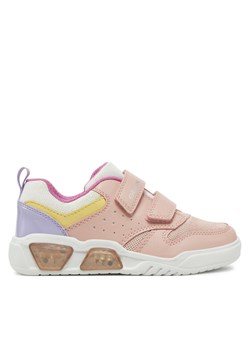 Geox Sneakersy J Illuminus J55HPA 0ASBU C8206 D Różowy ze sklepu MODIVO w kategorii Buty sportowe dziecięce - zdjęcie 182601593