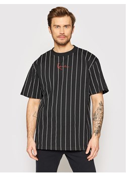 Karl Kani T-Shirt Signature Pinstripe 6030153 Czarny Regular Fit ze sklepu MODIVO w kategorii T-shirty męskie - zdjęcie 182601821