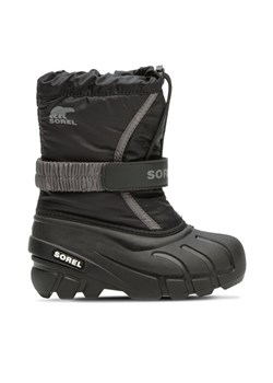 Sorel Śniegowce Childrens Flurry™ Boot 2114082016 Czarny ze sklepu MODIVO w kategorii Buty zimowe dziecięce - zdjęcie 182601940