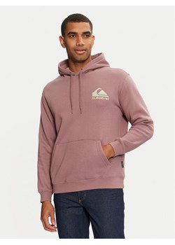 Quiksilver Bluza Omni Logo AQYFT03358 Fioletowy Regular Fit ze sklepu MODIVO w kategorii Bluzy męskie - zdjęcie 182602213