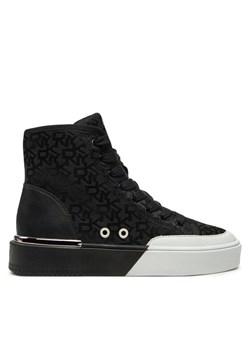 DKNY Sneakersy Bitsy K4497396 Czarny ze sklepu MODIVO w kategorii Buty sportowe damskie - zdjęcie 182602214