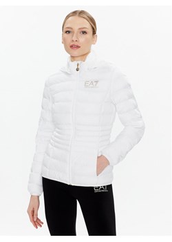 EA7 Emporio Armani Kurtka przejściowa 8NTB23 TNF8Z 0101 Biały Regular Fit ze sklepu MODIVO w kategorii Kurtki damskie - zdjęcie 182602264