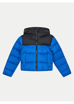 4F Kurtka zimowa 4FJWAW24TDJAM462 Niebieski Regular Fit ze sklepu MODIVO w kategorii Kurtki chłopięce - zdjęcie 182602414