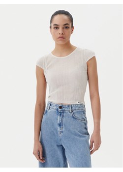 PINKO Bluzka Tambora 104773 A1ND Écru Slim Fit ze sklepu MODIVO w kategorii Bluzki damskie - zdjęcie 182602422