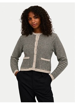 Kaffe Kardigan Ellery 10509031 Beżowy Regular Fit ze sklepu MODIVO w kategorii Swetry damskie - zdjęcie 182602583