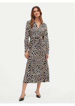 Vero Moda Sukienka koszulowa Vigdis 10323267 Czarny Regular Fit ze sklepu MODIVO w kategorii Sukienki - zdjęcie 182602684