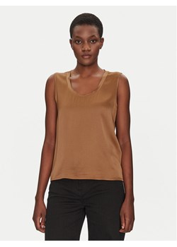 ViCOLO Bluzka TD0006 Brązowy Relaxed Fit ze sklepu MODIVO w kategorii Bluzki damskie - zdjęcie 182602700