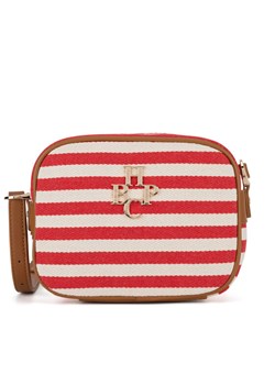 Beverly Hills Polo Club Torebka BHPC-C-018-07 Czerwony ze sklepu MODIVO w kategorii Listonoszki - zdjęcie 182602762