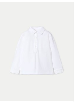 Mayoral Polo 4101 Biały Regular Fit ze sklepu MODIVO w kategorii T-shirty chłopięce - zdjęcie 182602843