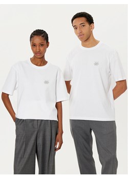 Filling Pieces T-Shirt Unisex Embroidered Knot 7449986 Biały Regular Fit ze sklepu MODIVO w kategorii T-shirty męskie - zdjęcie 182602881