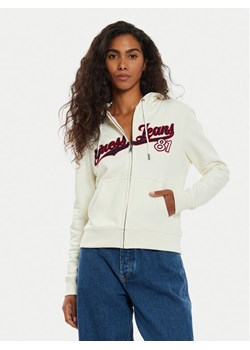 Guess Jeans Bluza W4BQ03 KC811 Różowy Regular Fit ze sklepu MODIVO w kategorii Bluzy damskie - zdjęcie 182602984