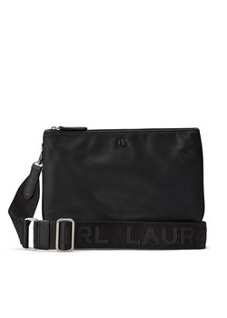 LAUREN RALPH LAUREN Torebka 431970156003 Czarny ze sklepu MODIVO w kategorii Listonoszki - zdjęcie 182603044