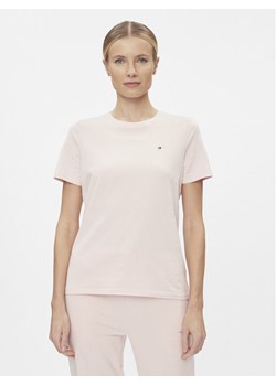 Tommy Hilfiger T-Shirt Modern WW0WW39848 Różowy Regular Fit ze sklepu MODIVO w kategorii Bluzki damskie - zdjęcie 182603181