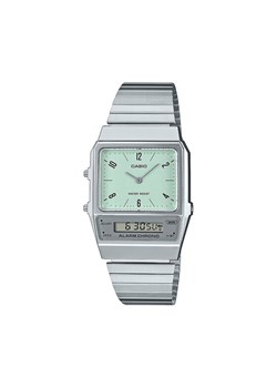 Casio Zegarek Vintage Classic AQ-800E-3AEF Srebrny ze sklepu MODIVO w kategorii Zegarki - zdjęcie 182603194