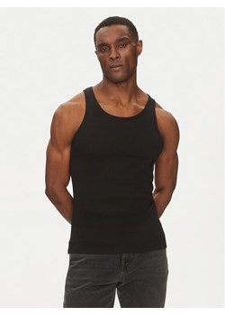 Jack&Jones Tank top Islington 12273156 Czarny Slim Fit ze sklepu MODIVO w kategorii T-shirty męskie - zdjęcie 182603234