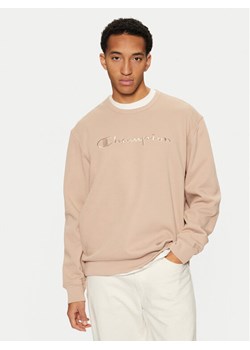 Champion Bluza 220272 Beżowy Relaxed Fit ze sklepu MODIVO w kategorii Bluzy męskie - zdjęcie 182603263