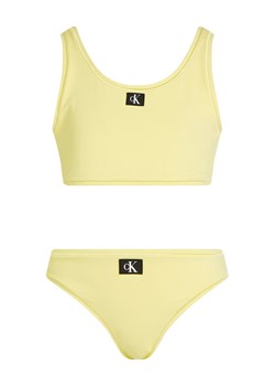 Calvin Klein Swimwear Strój kąpielowy KY0KY00093 Żółty ze sklepu MODIVO w kategorii Stroje kąpielowe - zdjęcie 182603282