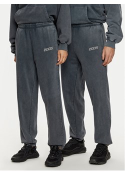 2005 Spodnie dresowe Unisex Pure Szary Relaxed Fit ze sklepu MODIVO w kategorii Spodnie męskie - zdjęcie 182603283
