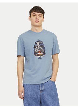 Jack&Jones T-Shirt Seven Skull 12262491 Zielony Regular Fit ze sklepu MODIVO w kategorii T-shirty męskie - zdjęcie 182603360