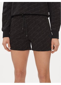 EA7 Emporio Armani Szorty sportowe 3DTS55 TJUAZ 1200 Czarny Regular Fit ze sklepu MODIVO w kategorii Szorty - zdjęcie 182603412