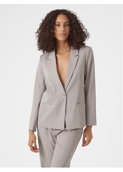 Vero Moda Marynarka Wendy 10301491 Szary Slim Fit ze sklepu MODIVO w kategorii Marynarki damskie - zdjęcie 182603433