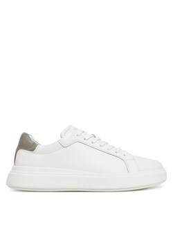 Calvin Klein Sneakersy Low Top Lace Up Lth HM0HM01016 Biały - id: 0000304827686 - marki Calvin Klein - 182603442 Calvin Klein Sneakersy Low Top Lace Up Lth HM0HM01016 Biały ze sklepu MODIVO w kategorii Buty sportowe męskie - zdjęcie 182603442