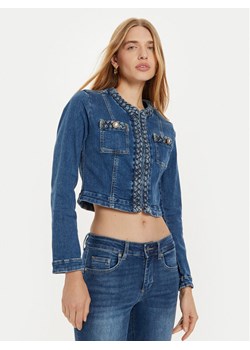 Liu Jo Kurtka jeansowa UF4120 D4448 Niebieski Regular Fit ze sklepu MODIVO w kategorii Kurtki damskie - zdjęcie 182603541