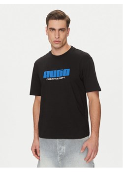 HUGO T-Shirt Newromi 50542934 Biały Regular Fit ze sklepu MODIVO w kategorii T-shirty męskie - zdjęcie 182603642