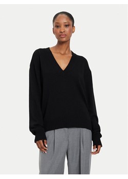 Kontatto Sweter 3M0177 Czarny Regular Fit ze sklepu MODIVO w kategorii Swetry damskie - zdjęcie 182603734