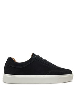 Calvin Klein Sneakersy Lace Up Suede HM0HM01792 Czarny ze sklepu MODIVO w kategorii Buty sportowe męskie - zdjęcie 182603803