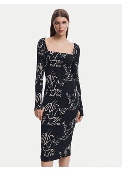 Desigual Sukienka codzienna 25SWVK05 Czarny Slim Fit ze sklepu MODIVO w kategorii Sukienki - zdjęcie 182603821