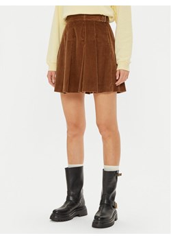 Weekend Max Mara Spódnica mini Zucca 2425106042 Brązowy Regular Fit ze sklepu MODIVO w kategorii Spódnice - zdjęcie 182604020