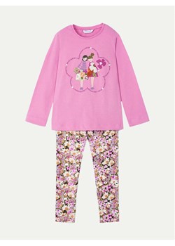 Mayoral Komplet bluzka i legginsy 4713 Różowy Regular Fit ze sklepu MODIVO w kategorii Komplety dziewczęce - zdjęcie 182604021