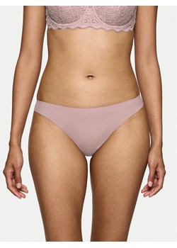 Triumph Stringi Smart Invisible 10222291 Różowy ze sklepu MODIVO w kategorii Majtki damskie - zdjęcie 182604114