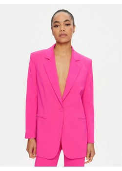PINKO Marynarka Esagerata 102858 A1L8 Różowy Regular Fit ze sklepu MODIVO w kategorii Marynarki damskie - zdjęcie 182604133