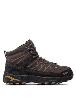CMP Trekkingi Rigel Mid Trekking Shoe Wp 3Q12947 Brązowy ze sklepu MODIVO w kategorii Buty trekkingowe męskie - zdjęcie 182604214