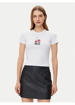 JJXX T-Shirt Gigi 12277657 Biały Stretch Fit ze sklepu MODIVO w kategorii Bluzki damskie - zdjęcie 182604242