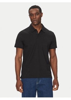 Calvin Klein Jeans Polo LV040HM281 Czarny Regular Fit ze sklepu MODIVO w kategorii T-shirty męskie - zdjęcie 182604323
