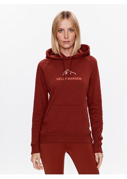 Helly Hansen Bluza 62936 Brązowy Regular Fit ze sklepu MODIVO w kategorii Bluzy damskie - zdjęcie 182604331