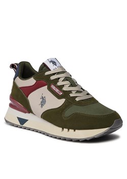 U.S. Polo Assn. Sneakersy BUZZY001A Zielony ze sklepu MODIVO w kategorii Buty sportowe męskie - zdjęcie 182604344