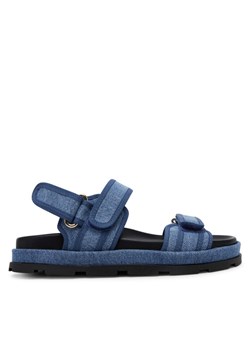 Pollini Sandały SA16244G1MTQ0707 Niebieski ze sklepu MODIVO w kategorii Sandały damskie - zdjęcie 182604364