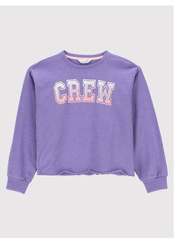 Coccodrillo Bluza ZC2132102EVG Fioletowy Relaxed Fit ze sklepu MODIVO w kategorii Bluzy dziewczęce - zdjęcie 182604470
