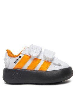 adidas Sneakersy Star Wars Grand Court 2.0 IH1140 Biały ze sklepu MODIVO w kategorii Buty sportowe dziecięce - zdjęcie 182604472