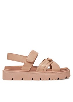 Calvin Klein Jeans Sandały V3A2-82044-1013 S Brązowy ze sklepu MODIVO w kategorii Sandały dziecięce - zdjęcie 182604710